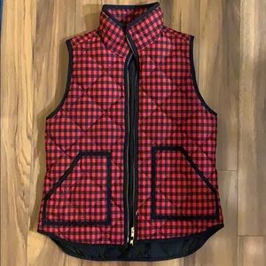 Jcrew Factory Buffalo Plaid Vest